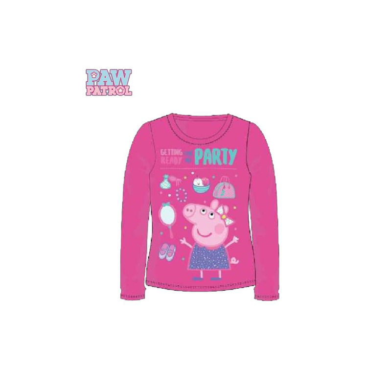 Picture of PP5202819-PEPPA PIG COTTON TOP LONG SLEEVE